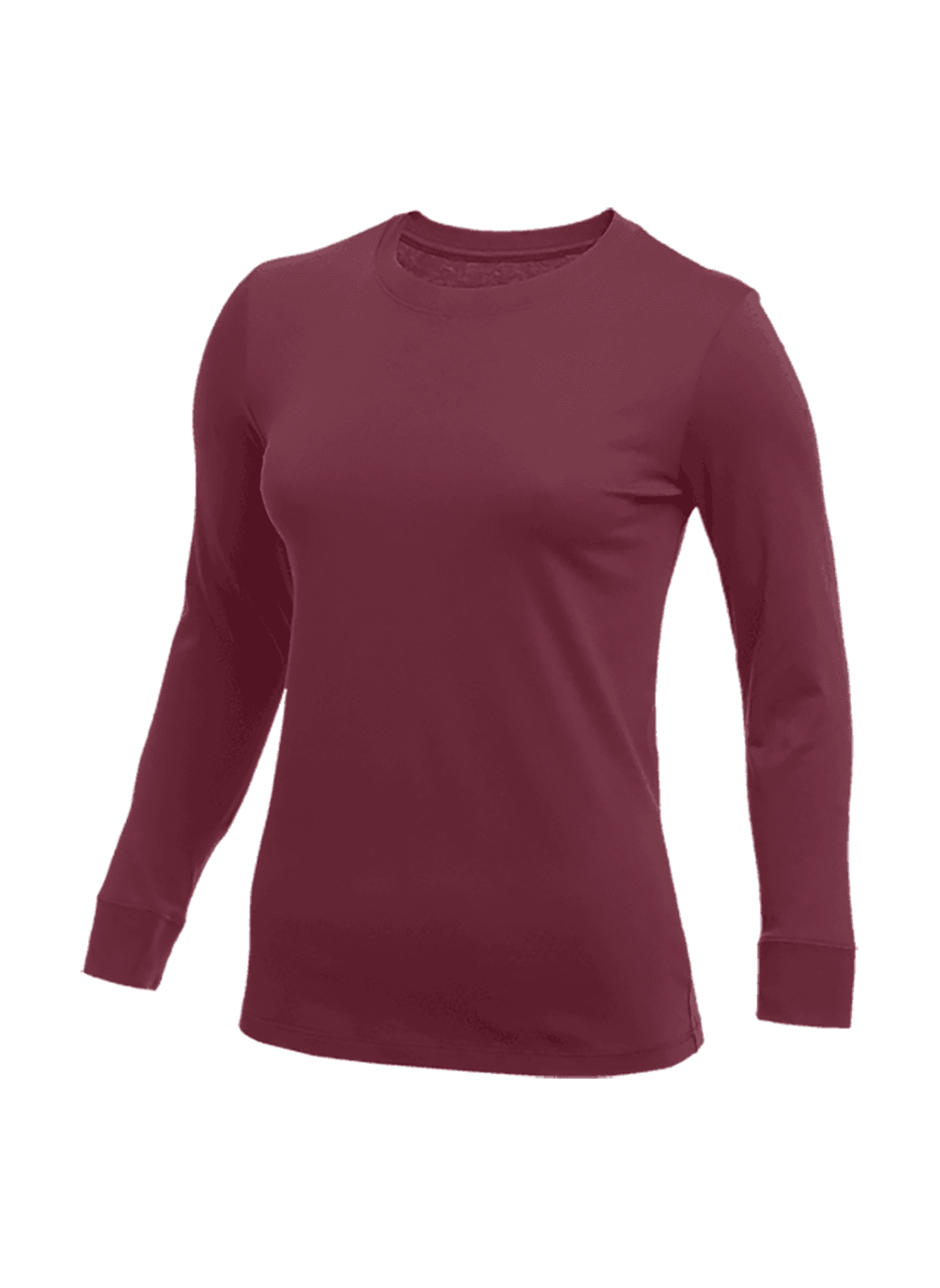 Nike Women's Long-Sleeve T-Shirt - Team Maroon (610) LG