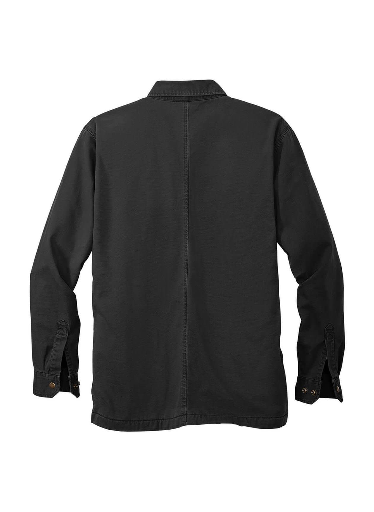 Carhartt Men's Rugged Flex Fleece-Lined Shirt Jacket - Black 3XL