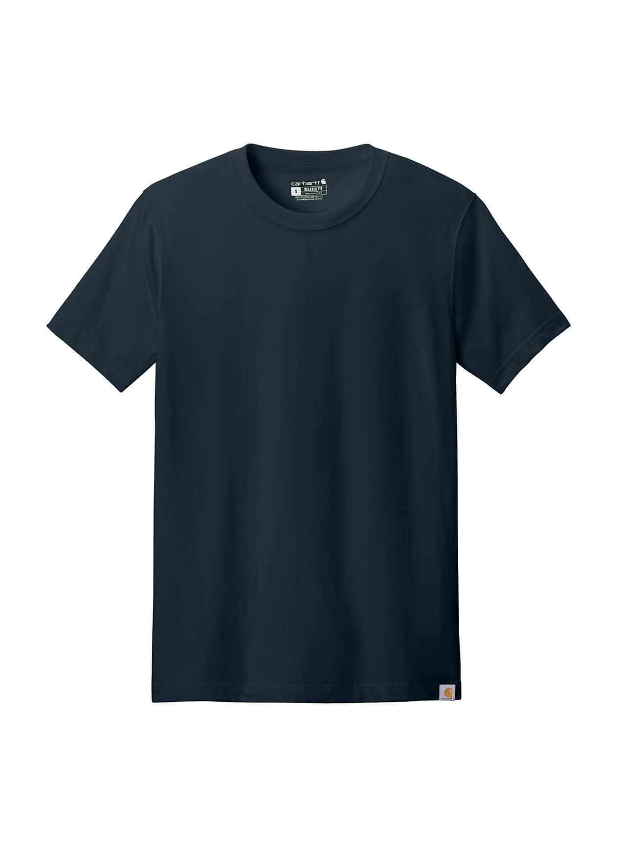 Carhartt Men's Short Sleeve T-Shirt - Navy 3XL