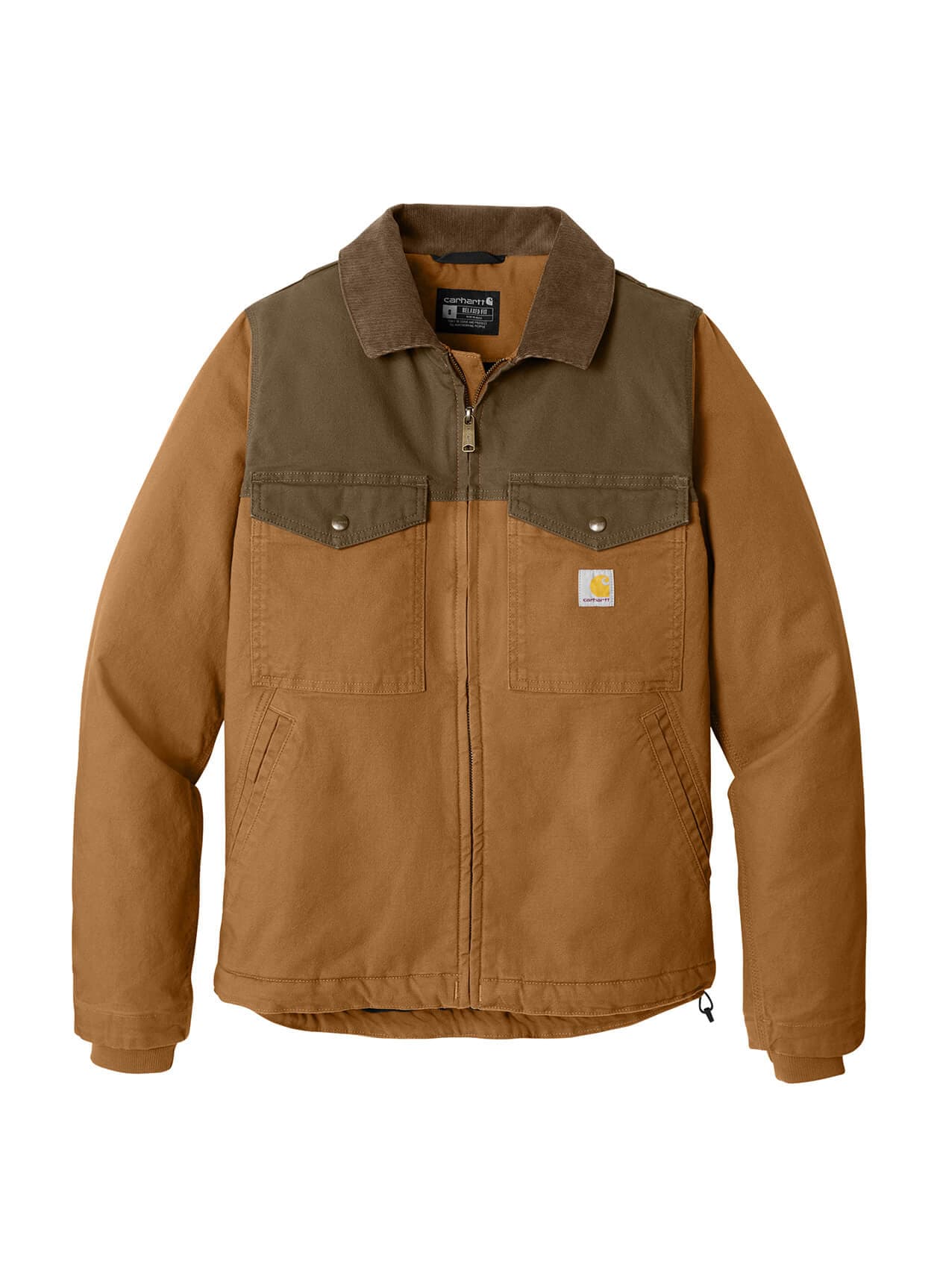 Carhartt Men's Montana Rugged Flex Duck Jacket - Brown 3XL