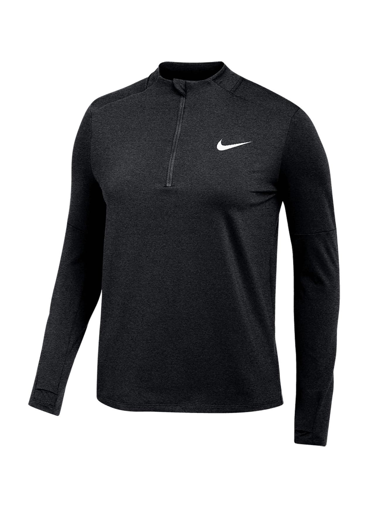 Nike Women's Nike Dri-FIT Element Half-Zip - Black,White LG