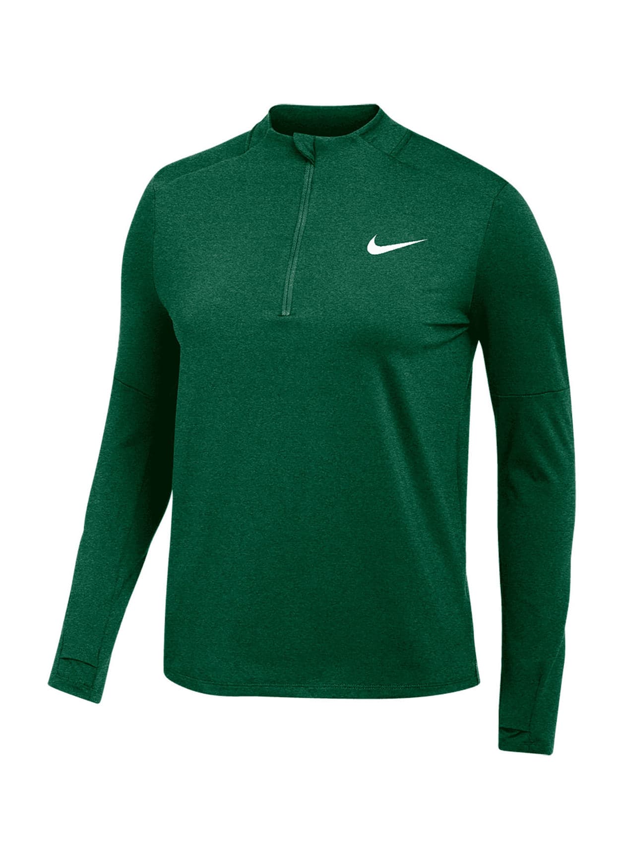 Nike Women's Nike Dri-FIT Element Half-Zip - Team Dark Green Heather LG