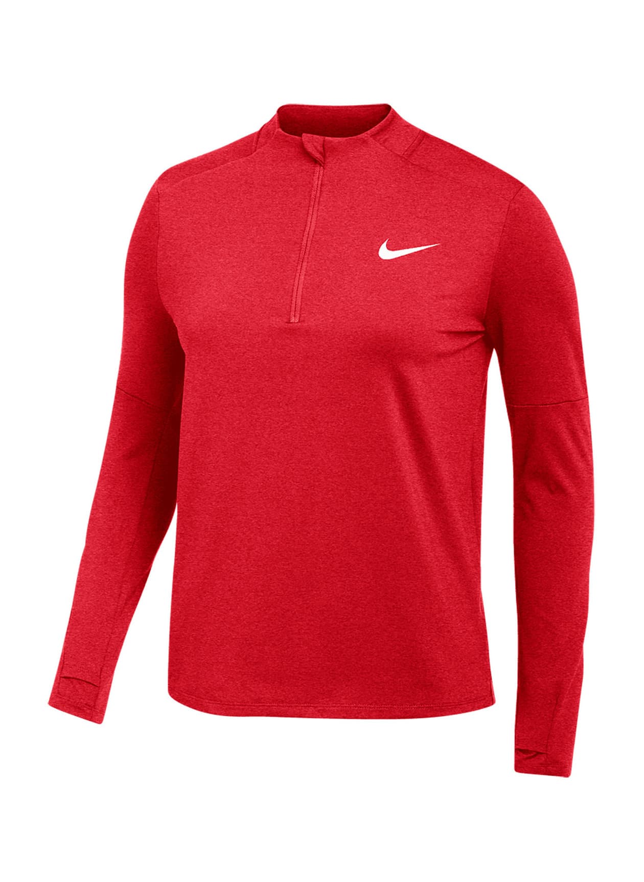 Nike Women's Nike Dri-FIT Element Half-Zip - Team Scarlet Heather LG