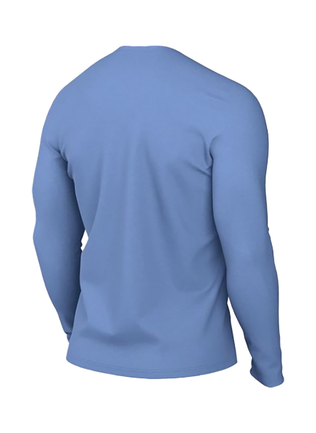 Nike Men's Legend Long-Sleeve Crew T-Shirt - Cyan 3XL