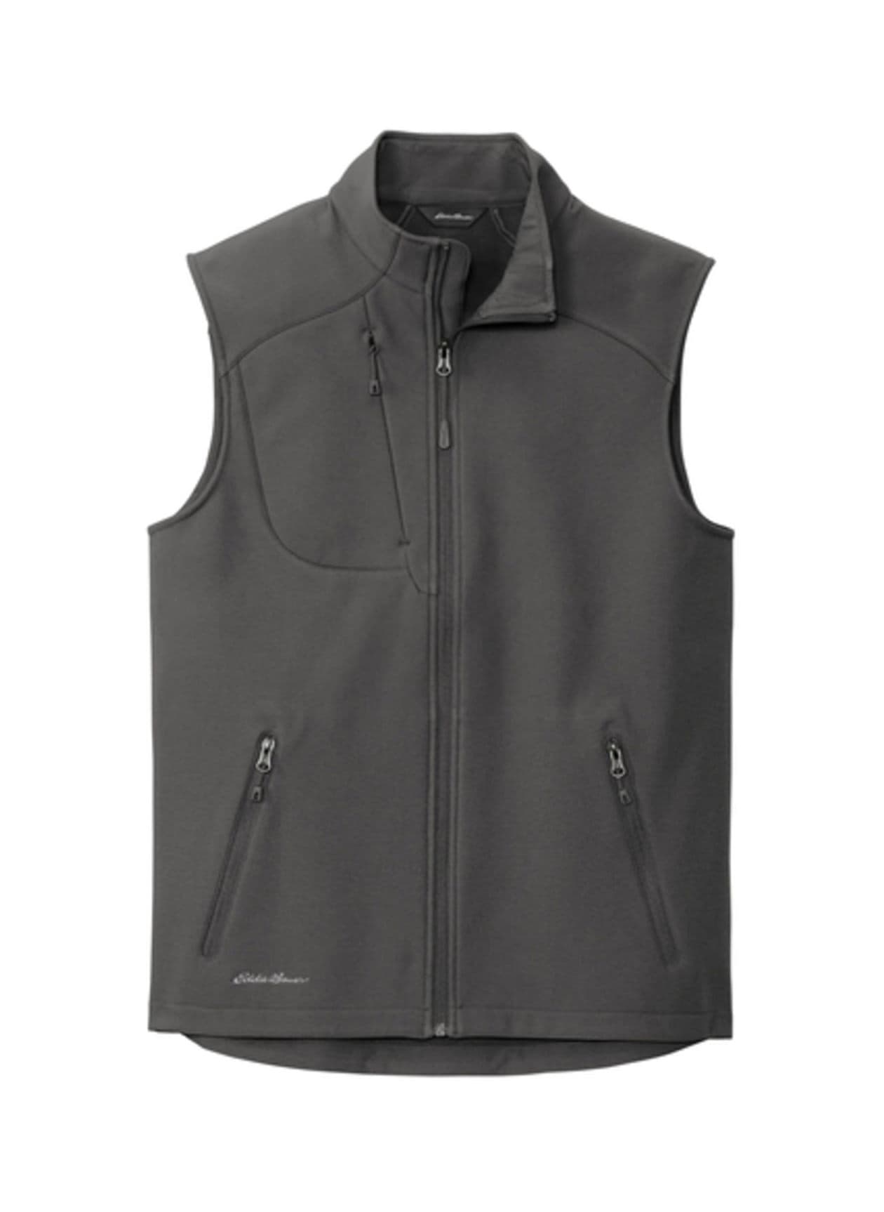Eddie Bauer Men's Stretch Soft Shell Vest - Dark Grey 3XL