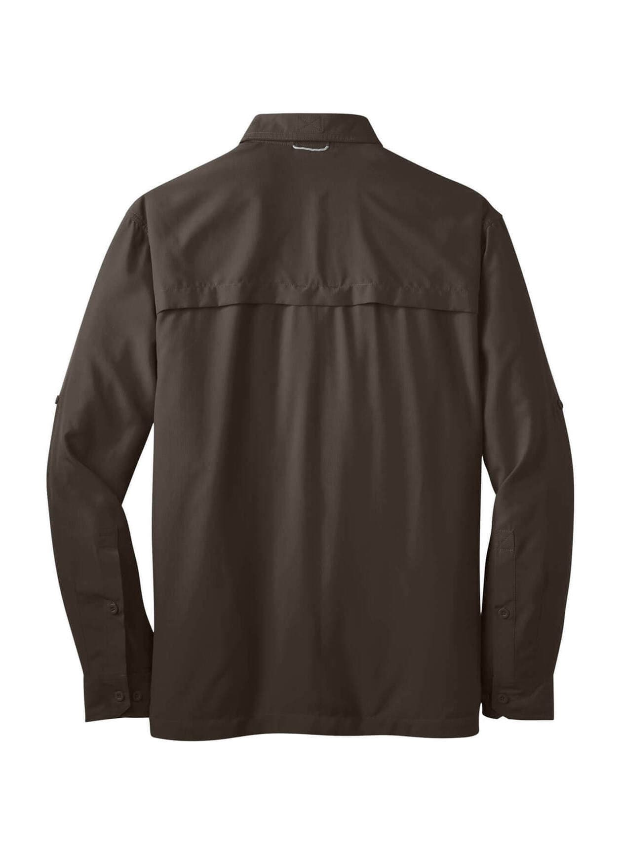 Eddie Bauer Men's Performance Fishing Shirt - Dark Grey 3XL