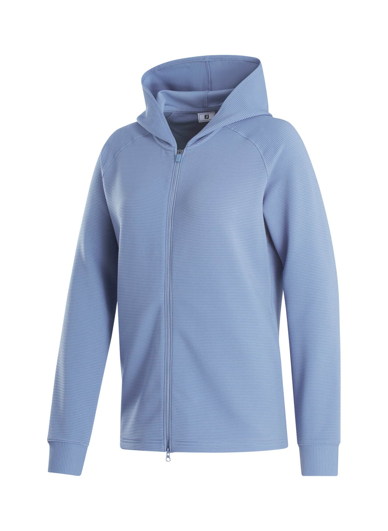 FootJoy Women's Full-Zip Ottoman Hoodie - Blue LG