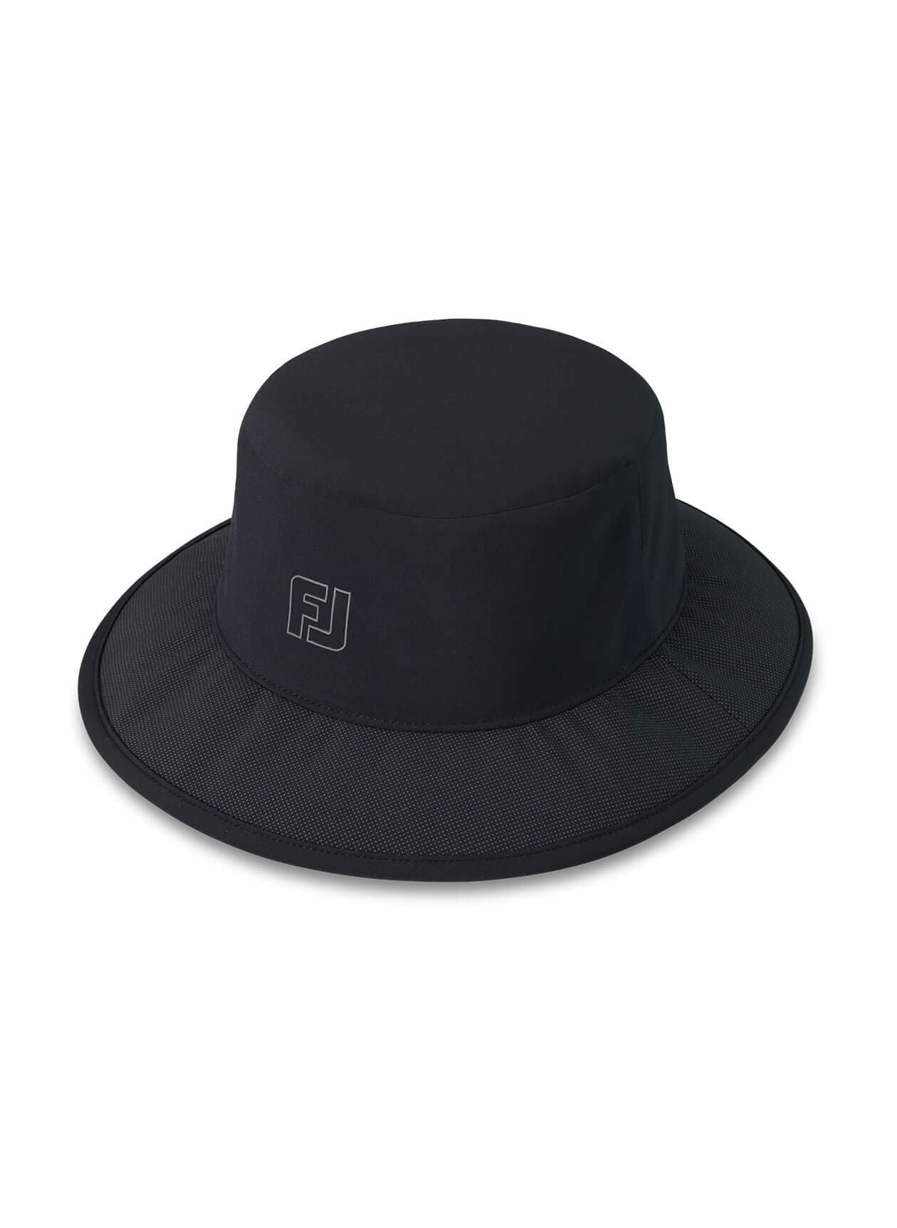 FootJoy Men's HydroSeries Bucket Hat - Black MISC
