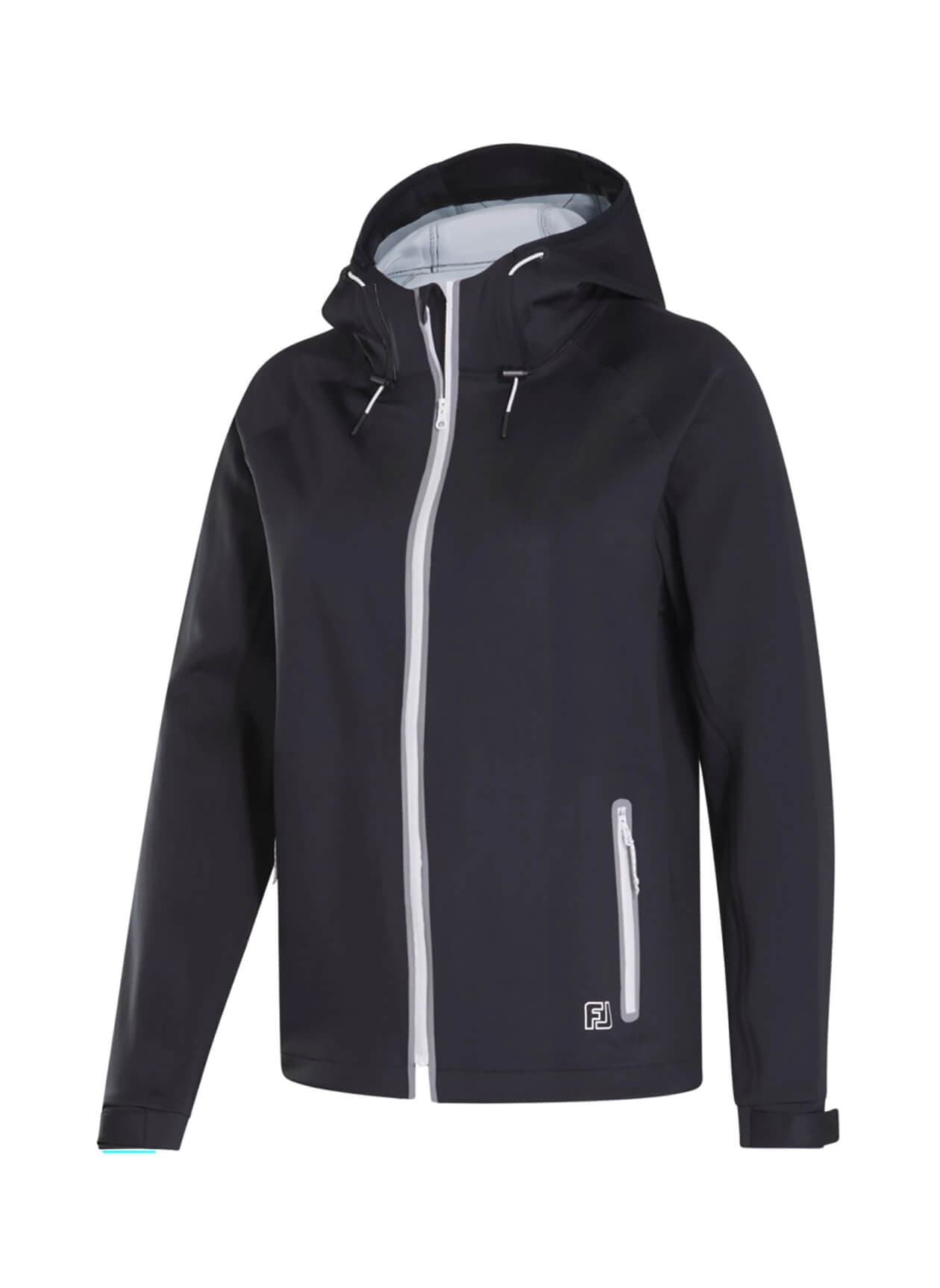 FootJoy Women's Hydroknit Jacket - Black / Grey / White (28127) LG