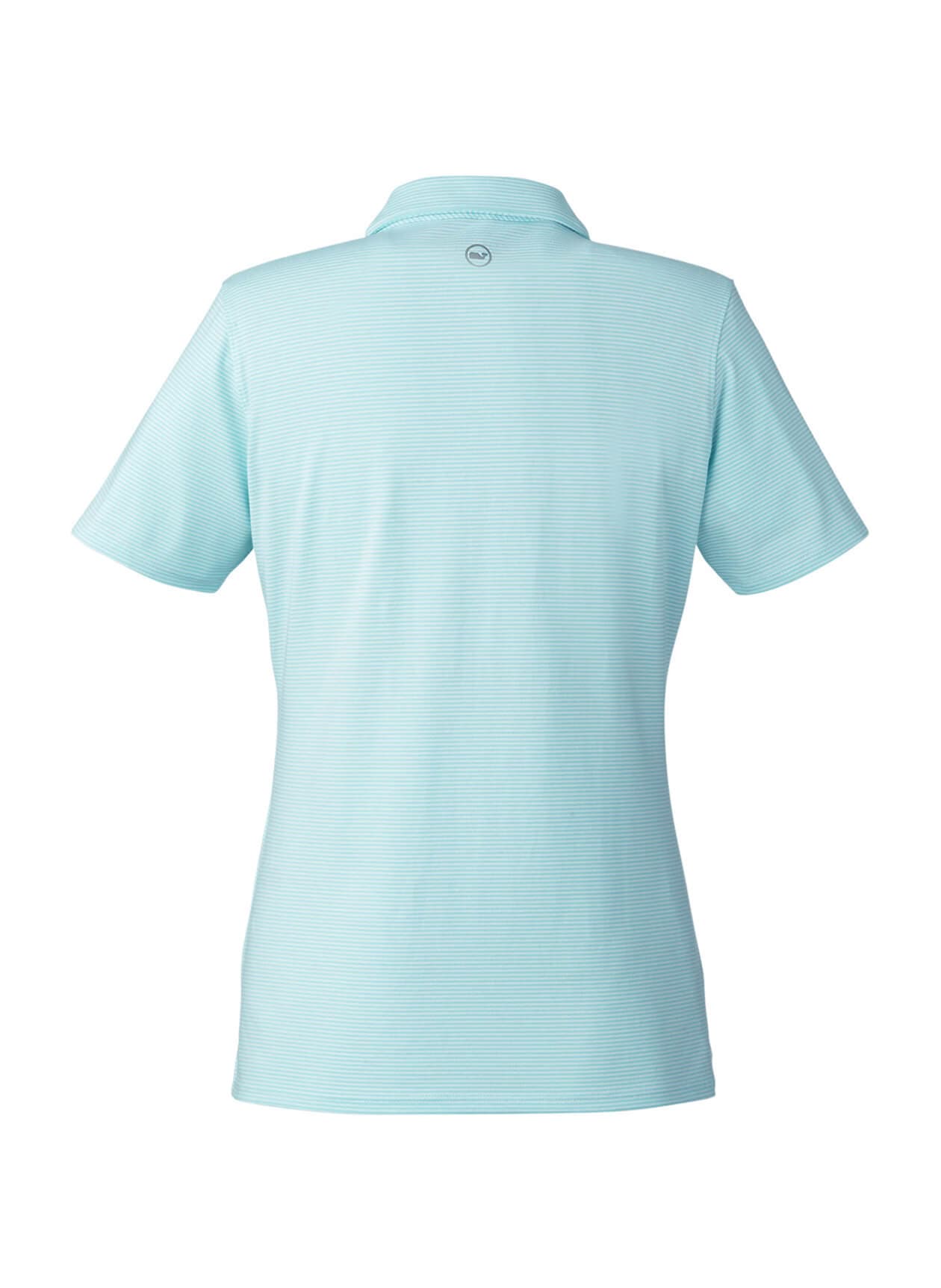 Vineyard Vines Women's Fanshell Polo - Light Grey LG
