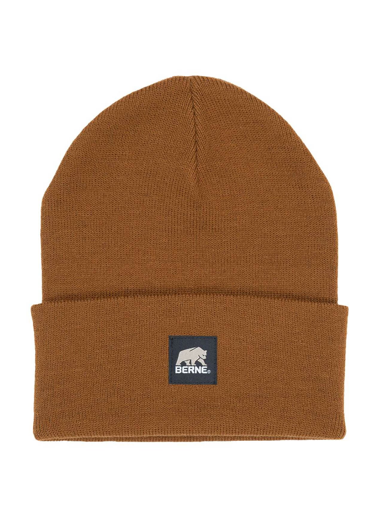 Berne Heritage Knit Cuff Beanie - Brown (BRN) MISC