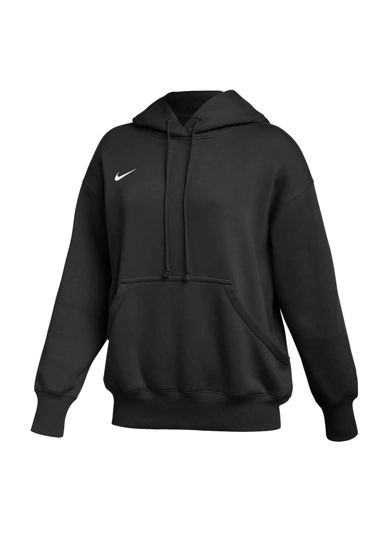 Nike Women's Phoenix Fleece Hoodie - Black LG