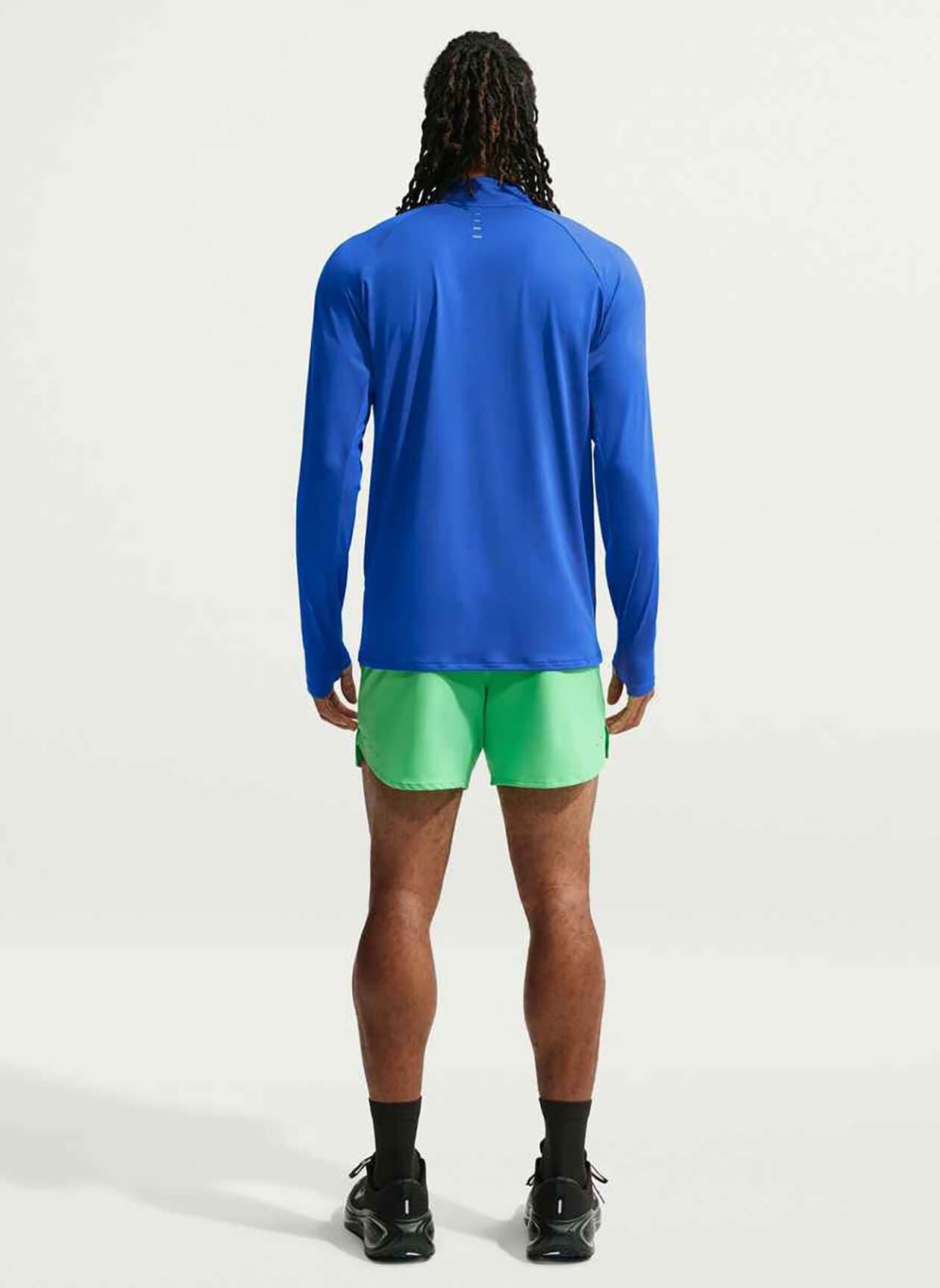 Nike Men's Stride Dri-FIT Half-Zip - Blue LG