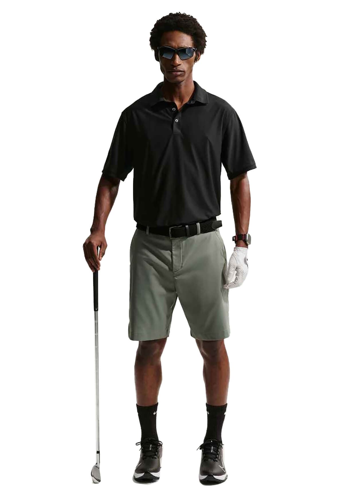 Nike Men's Dri-FIT Performance Golf Polo - Black LG