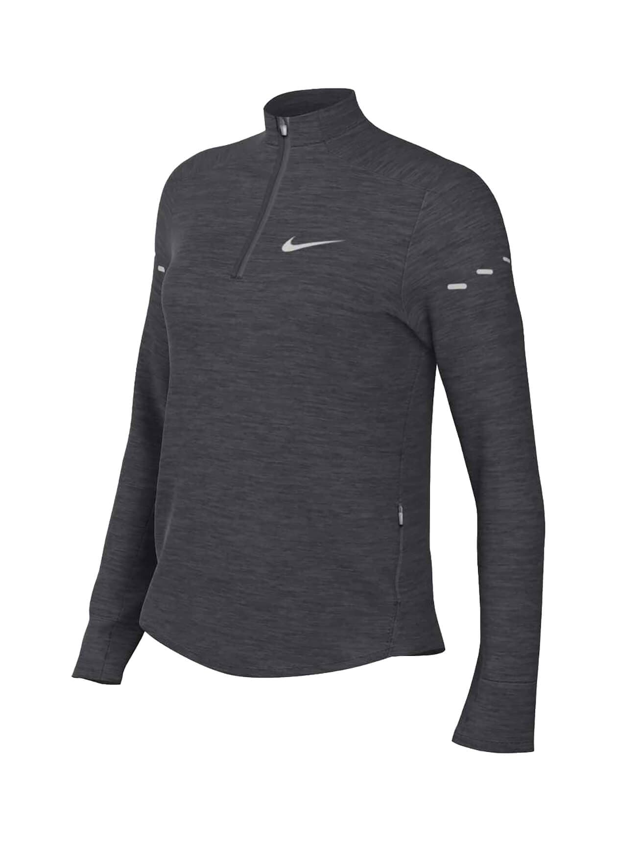 Nike Women's Swift Dri-FIT Half-Zip - Anthracite / Reflective Silver 3XL