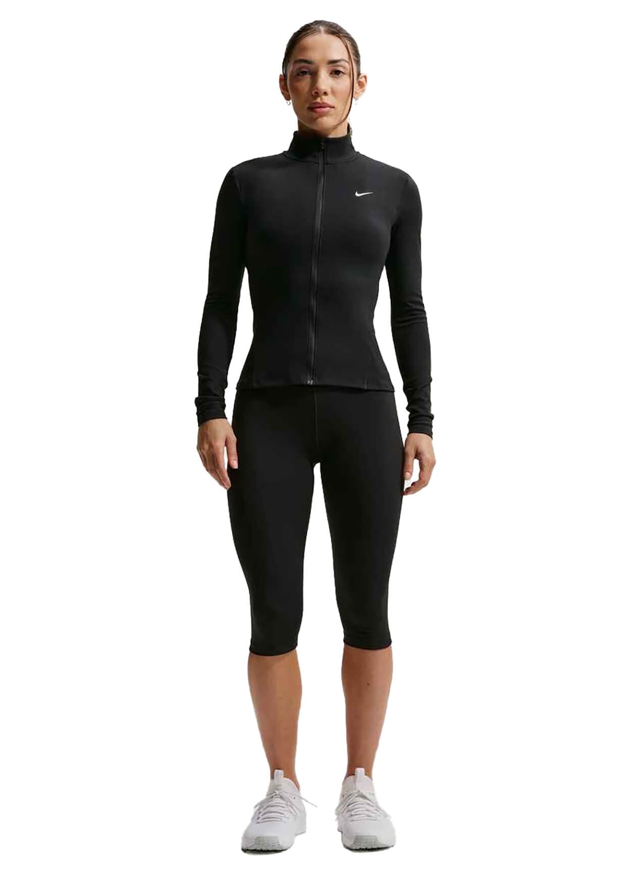 Nike Women's Dri-FIT Fitted Jacket - Black LG