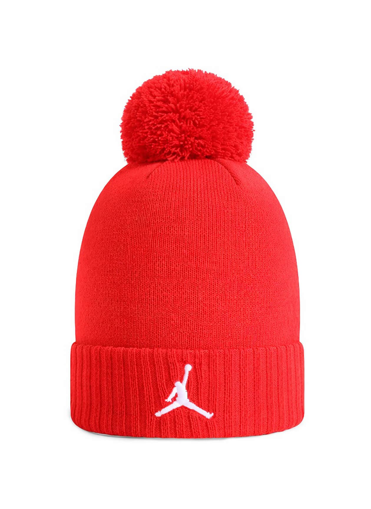 Nike Team Jordan Pom Beanie - Red MISC