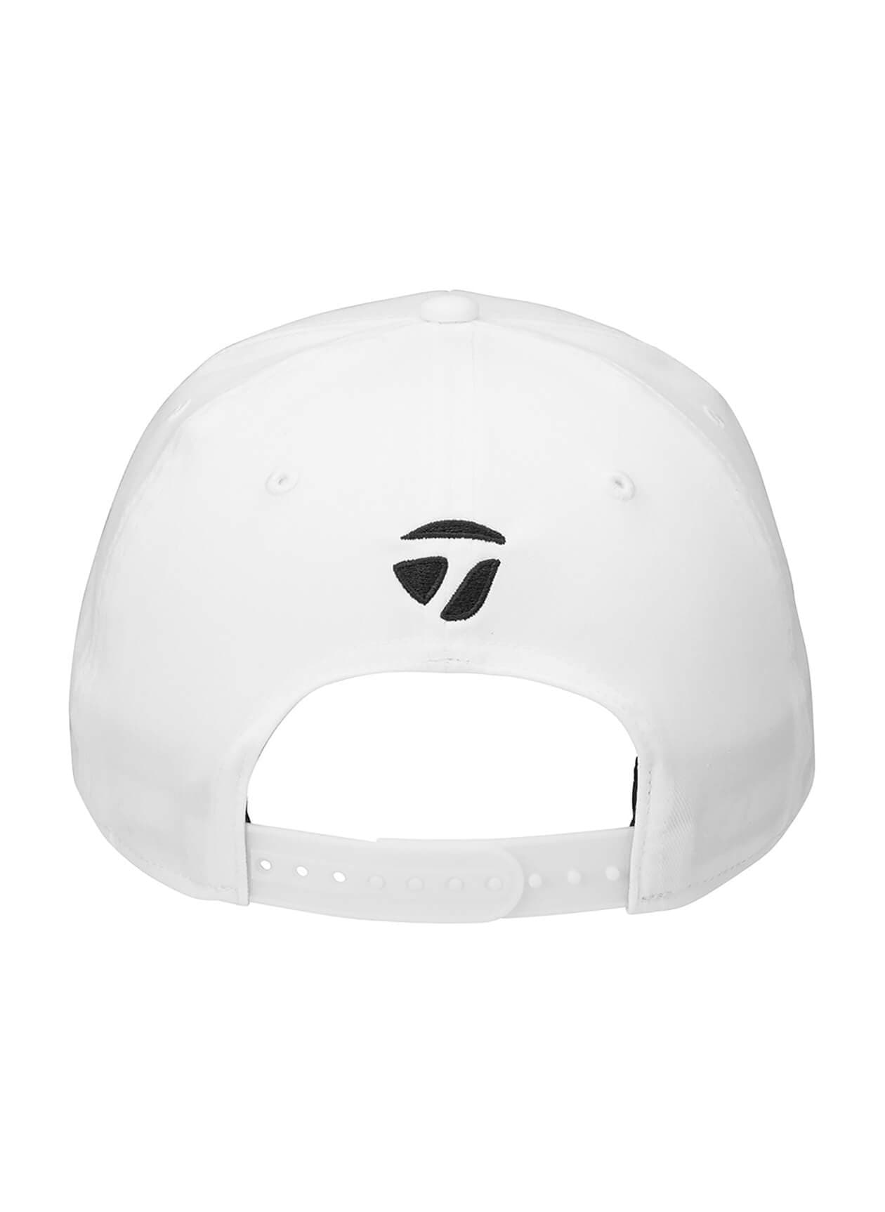 TaylorMade Flatbill Snapback Hat - White MISC