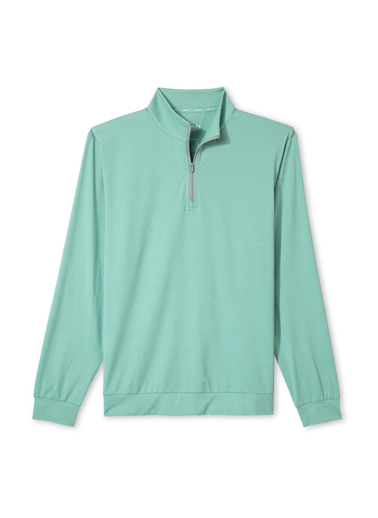 Johnnie-O Men's Bixler Quarter-Zip - Green LG