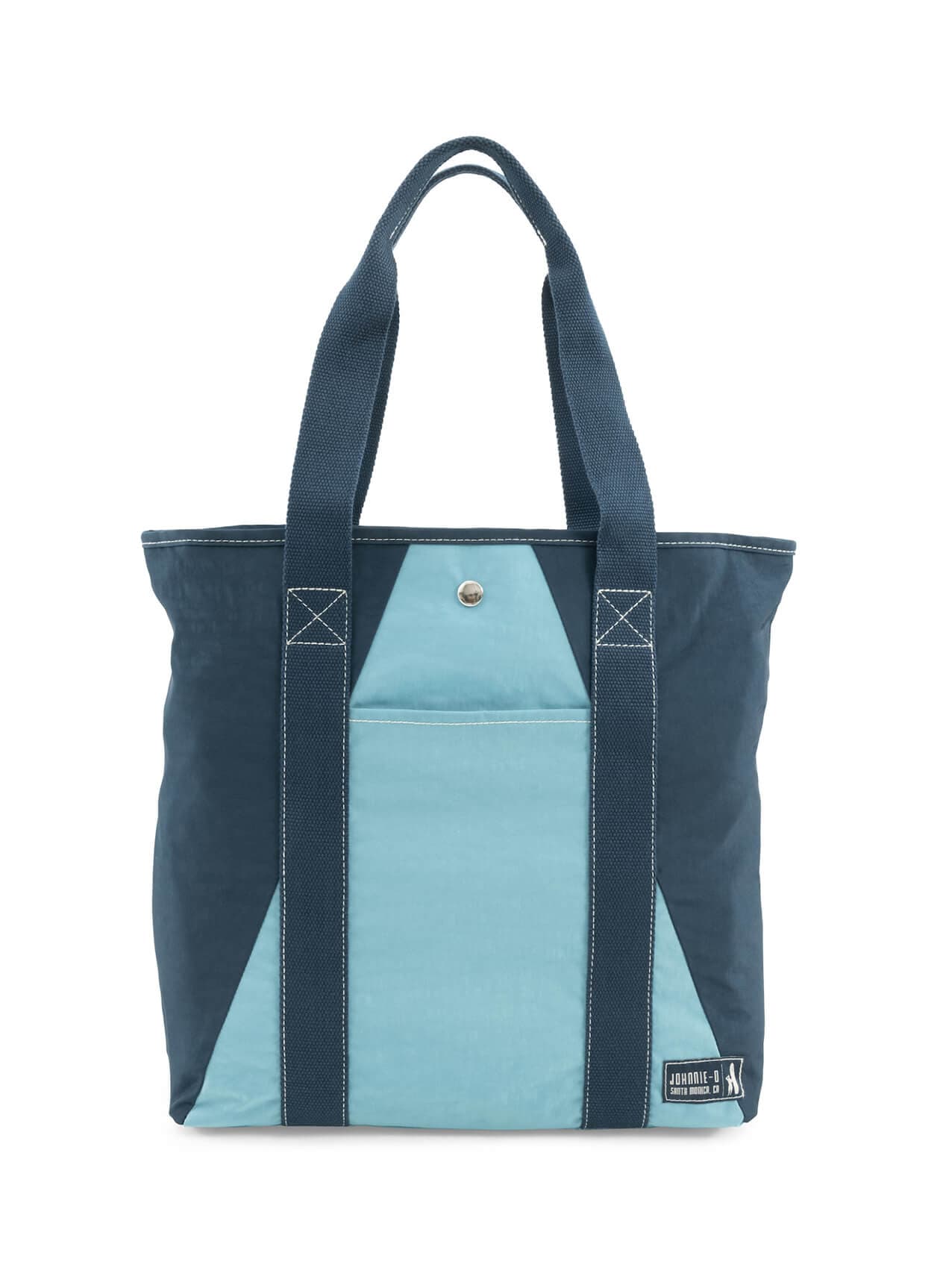 Johnnie-O Color Block Wine Tote - Navy MISC