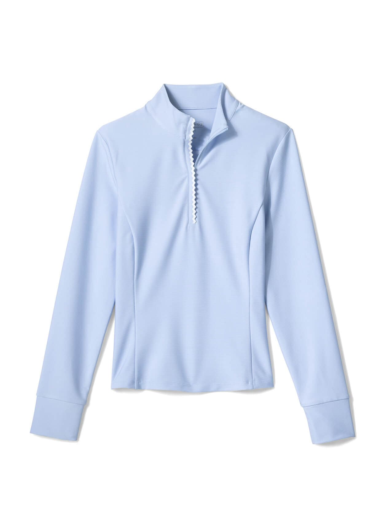 Johnnie-O Women's Ric Rac Half-Zip - Blue LG