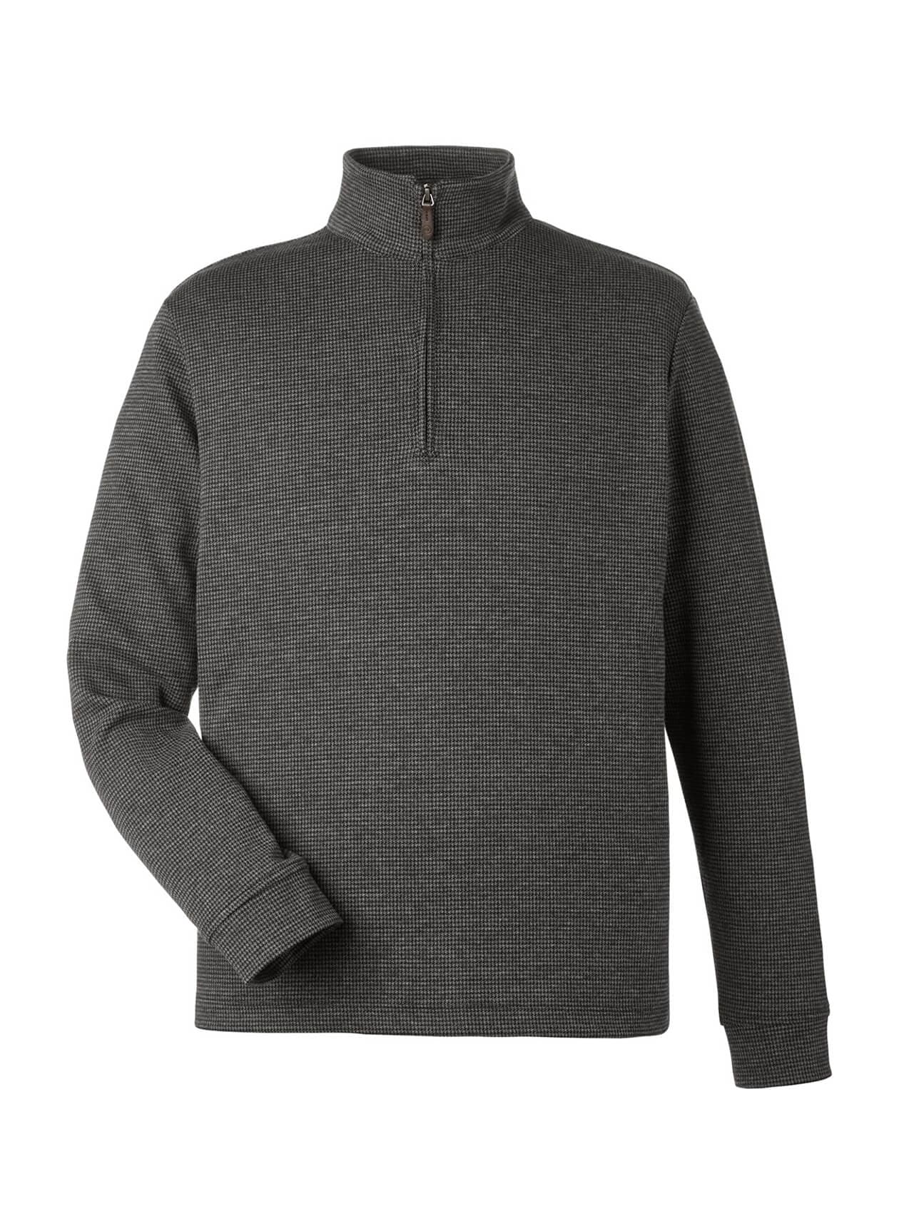 Vineyard Vines Men's Bluffs Quarter-Zip - Gray Harbor LG