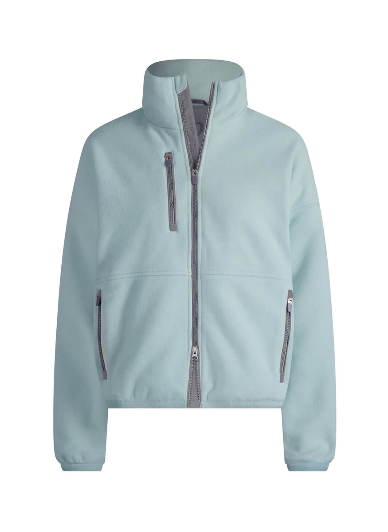 Zero Restriction Women's Harlow Fleece Jacket - Cyan LG