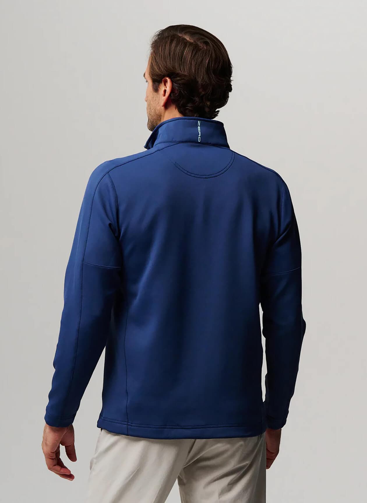 Zero Restriction Men's Z500 Quarter-Zip - Blue Indigo / Icey 3XL