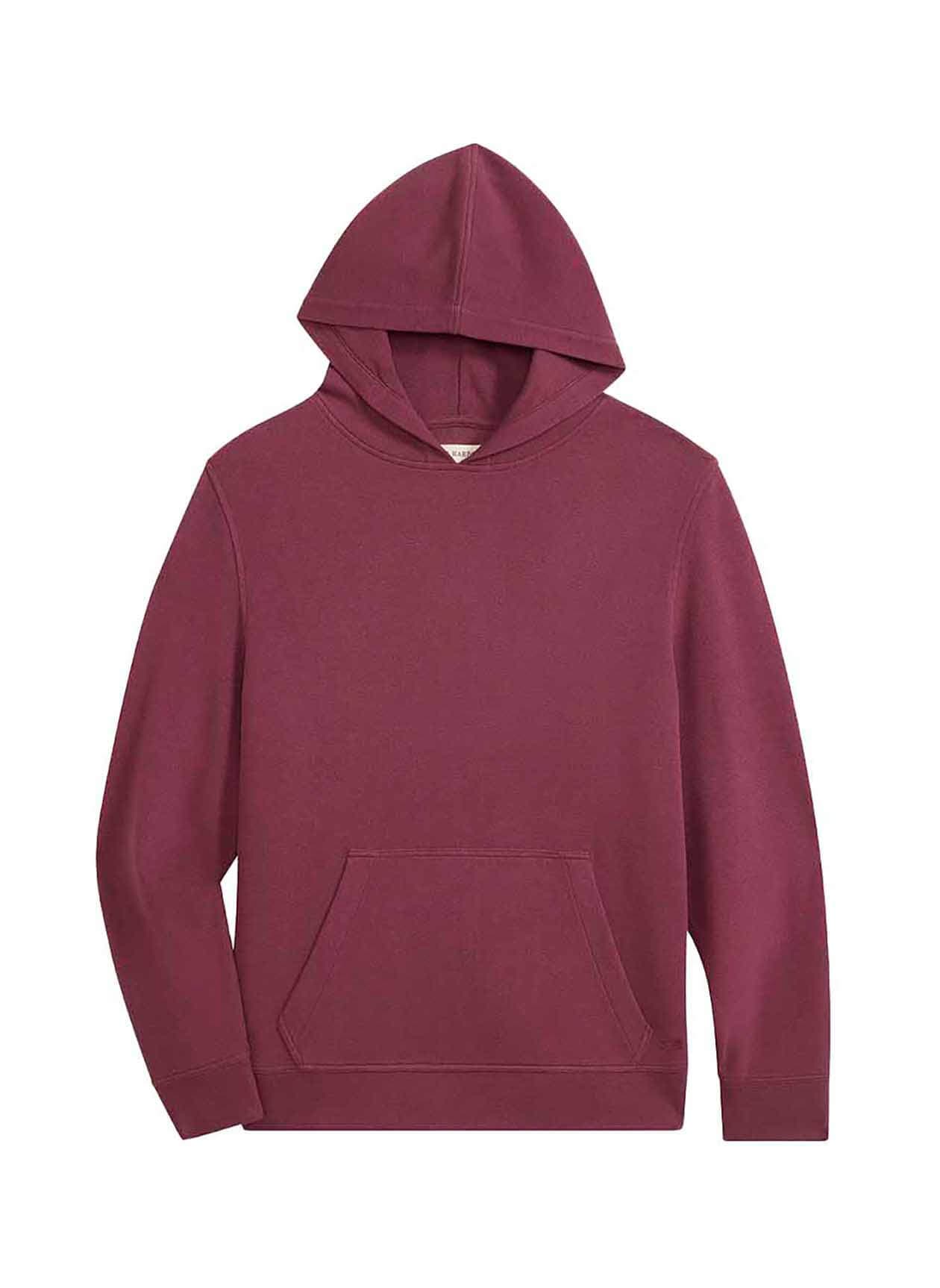 Fair Harbor Men's Avalon Blanket Hoodie - Red LG