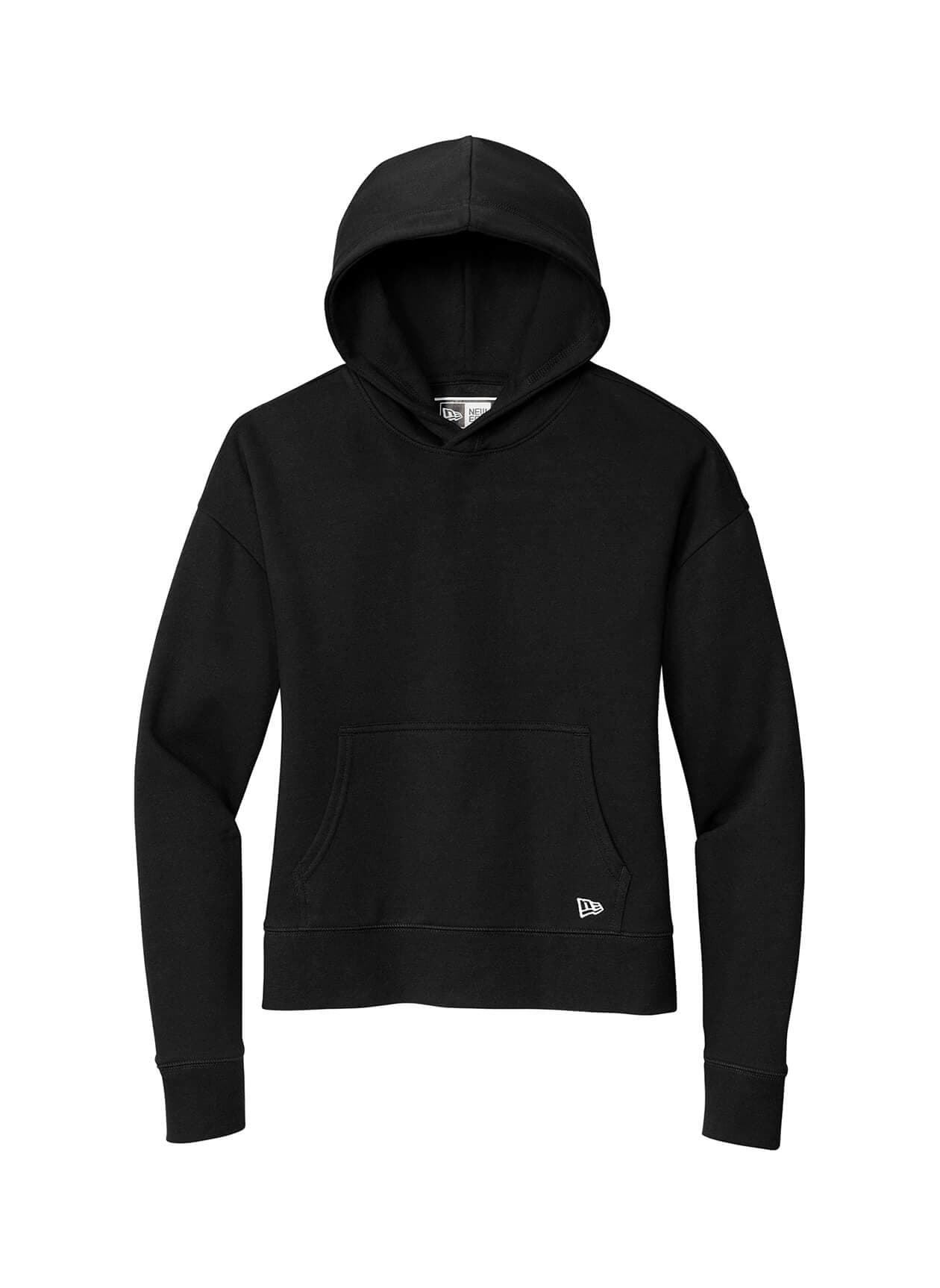 New Era Women's Comeback Fleece Pullover Hoodie - Black 3XL