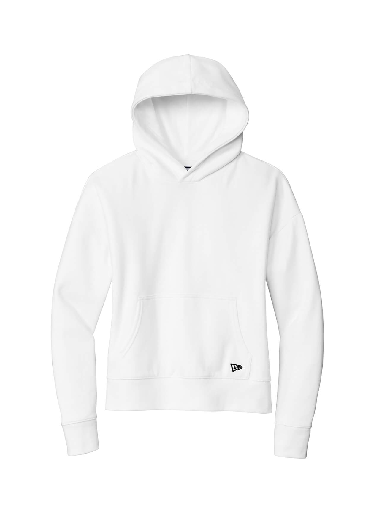 New Era Women's Comeback Fleece Pullover Hoodie - White 3XL