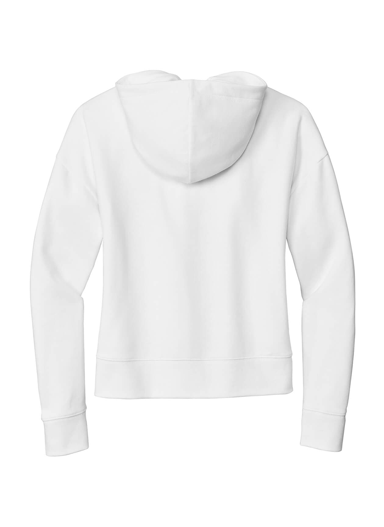 New Era Women's Comeback Fleece Pullover Hoodie - White 3XL
