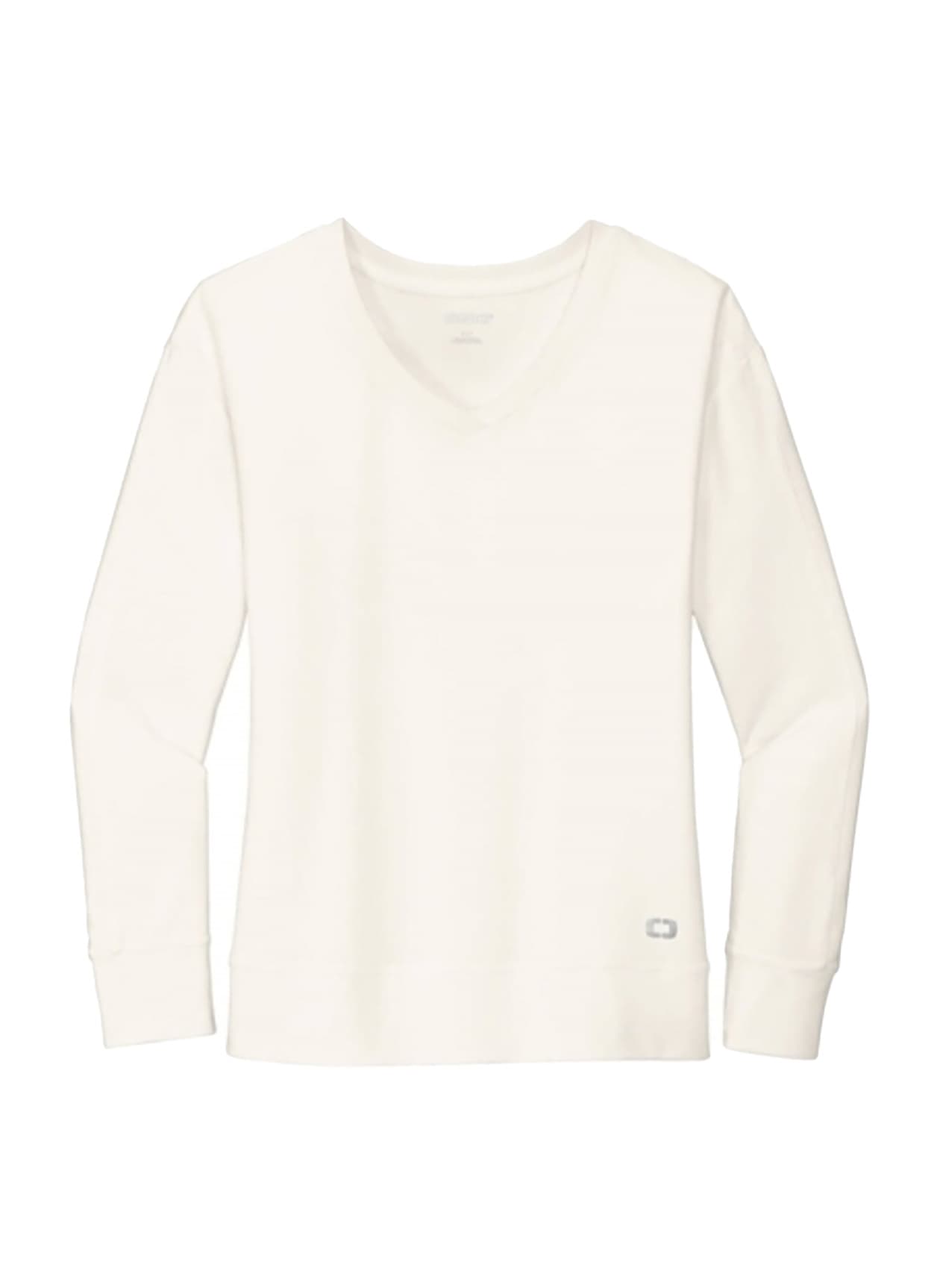 OGIO Women's Luuma Flex V-Neck Sweatshirt - White 3XL