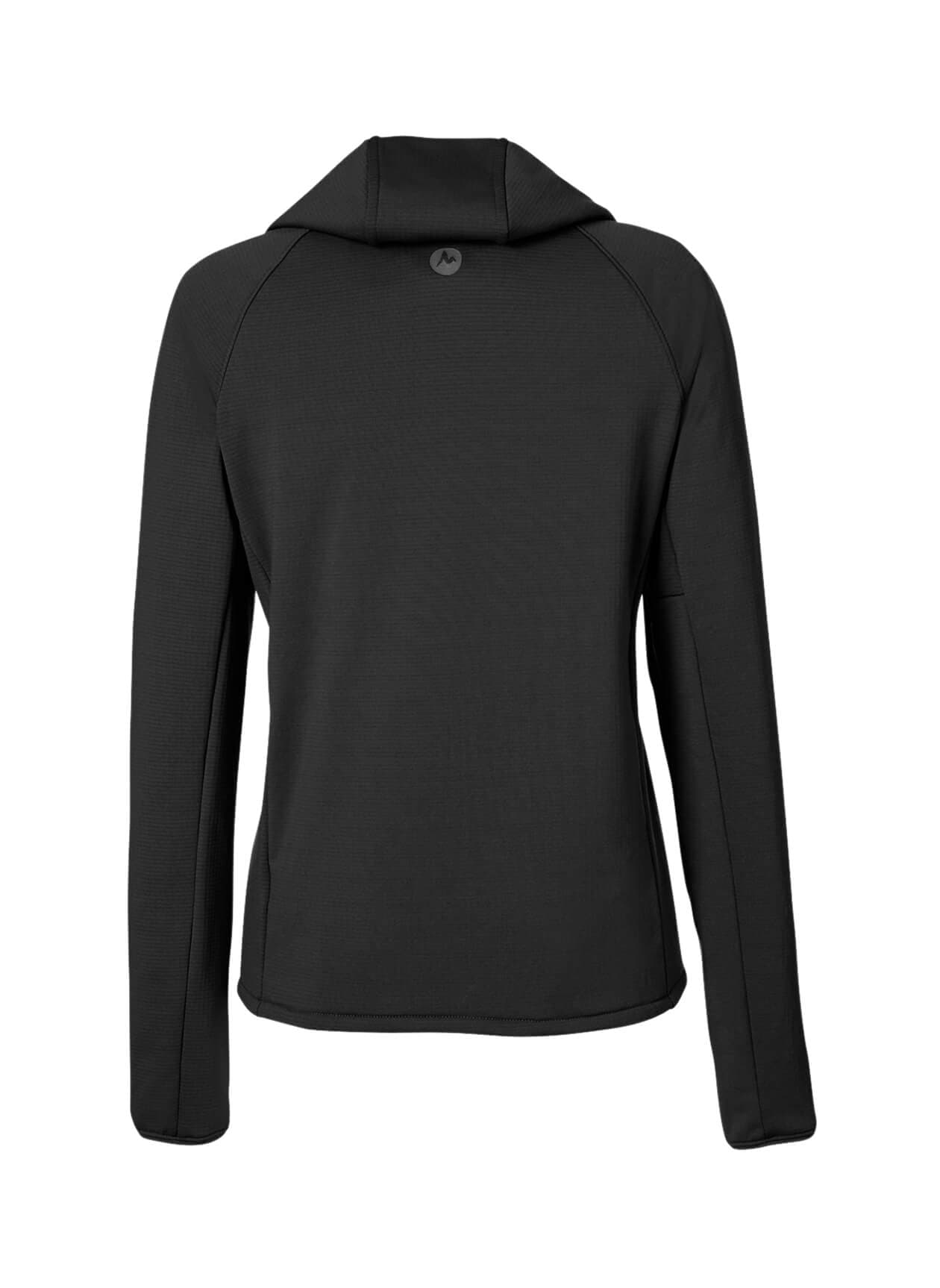 Marmot Women's Leconte Full Zip Hooded Jacket - Black LG