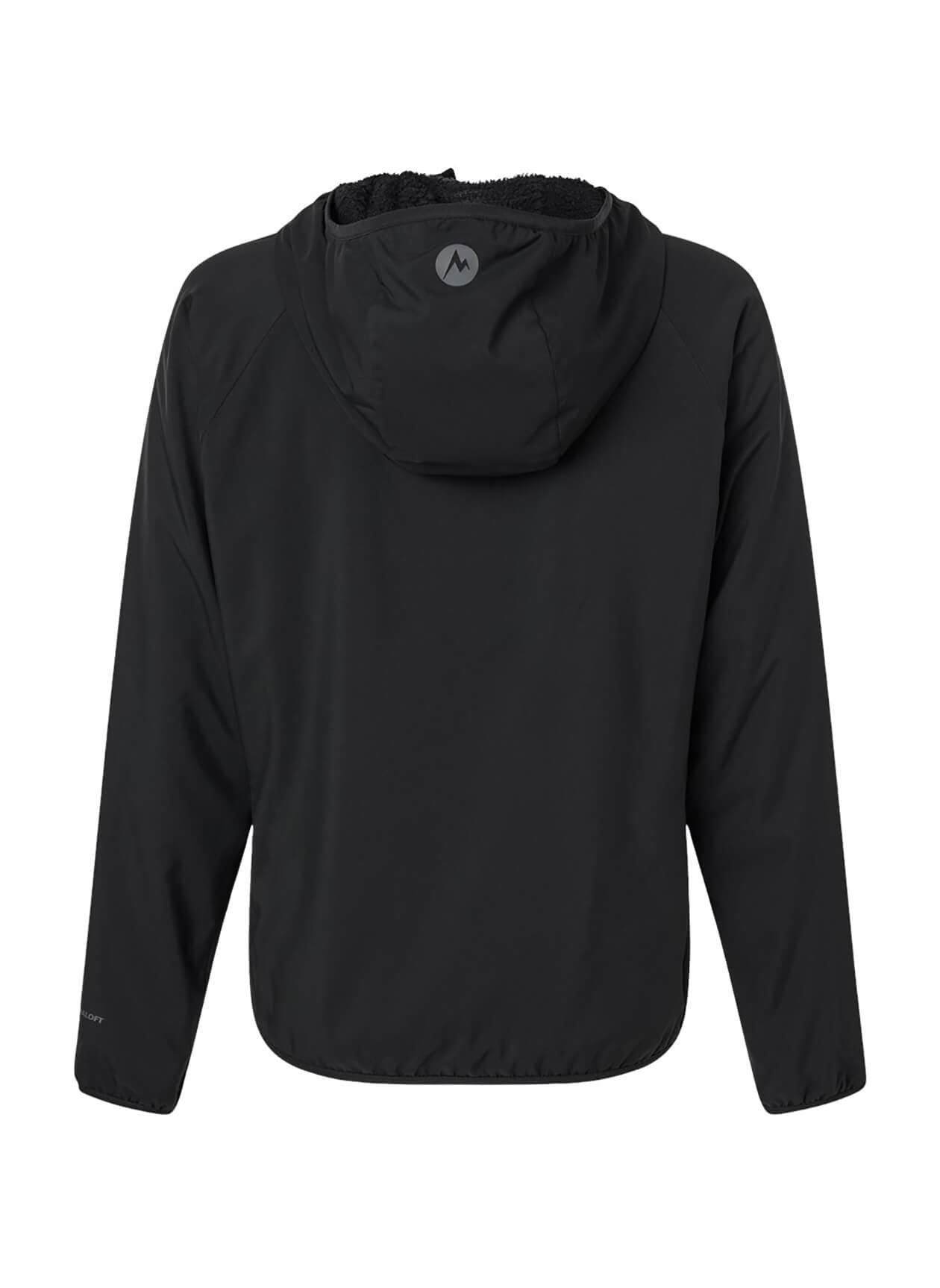Marmot Women's Aerothermal Soft Shell Hooded Jacket - Black LG