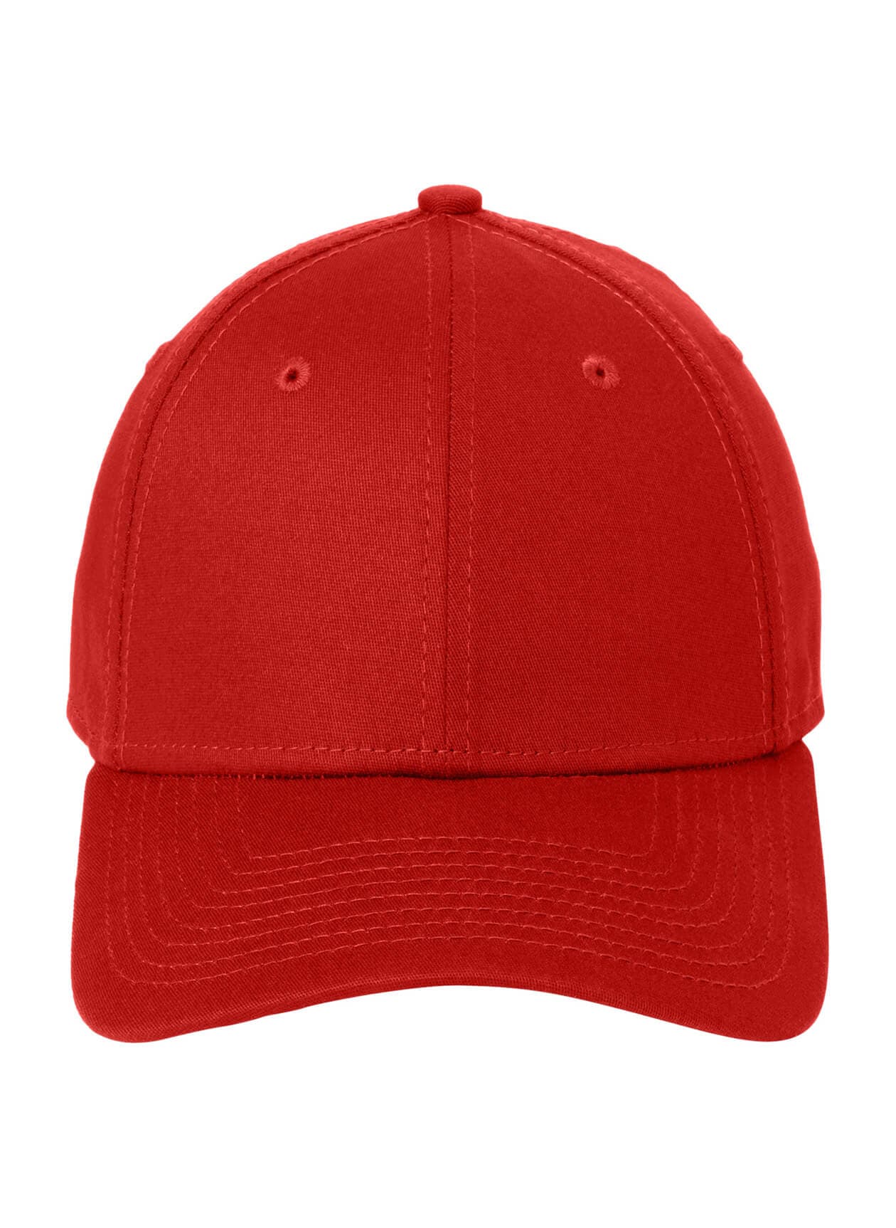 New Era Structured Stretch Cotton Hat - Scarlet Red (RED) LG/XL