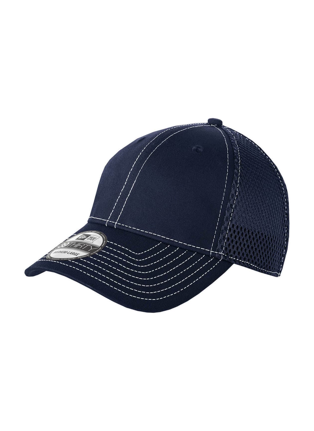 New Era Stretch Mesh Contrast Stitch Hat - Navy LG/XL