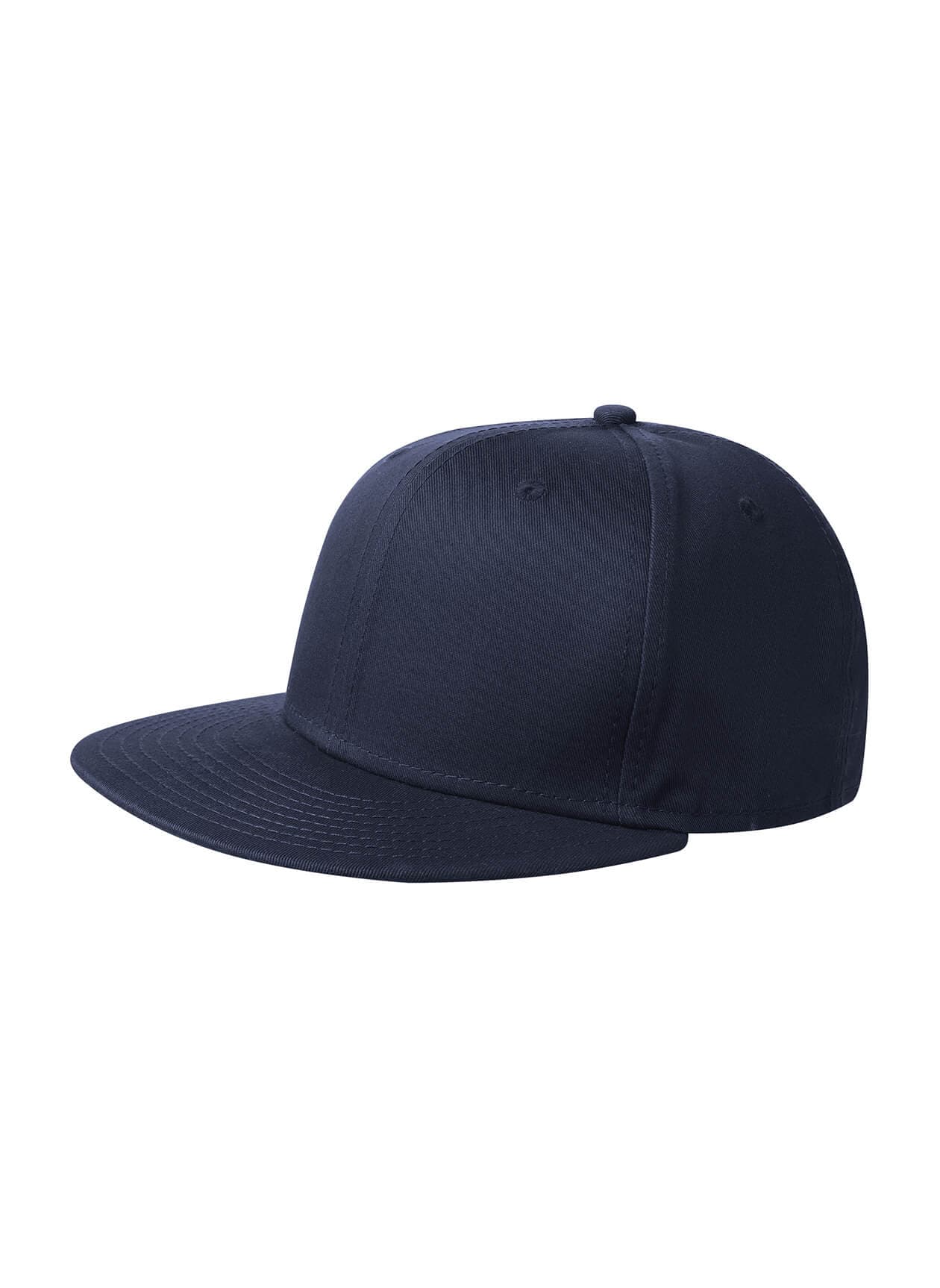New Era Flat Bill Snapback Hat - Deep Navy (NVY) MISC