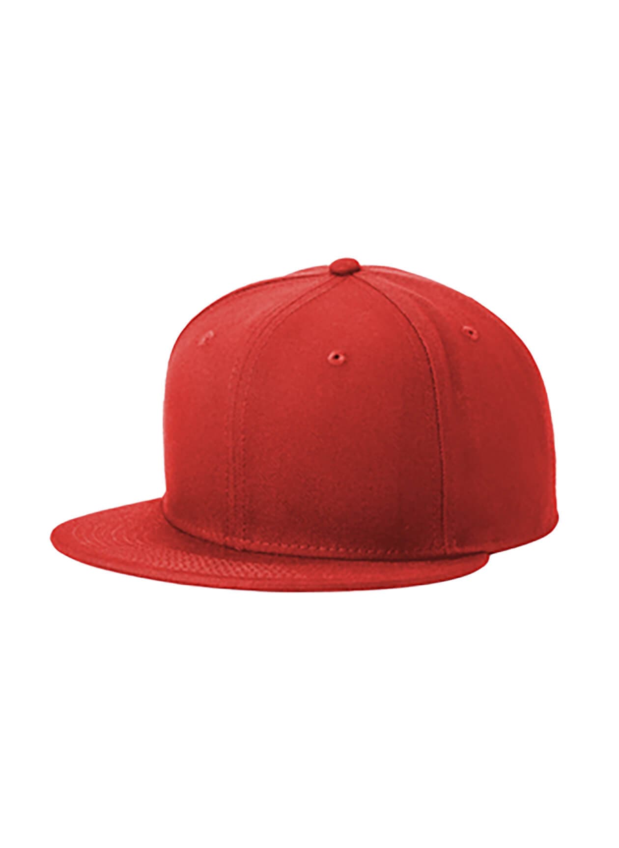 New Era Standard Fit Flat Bill Snapback Cap - Scarlet (SCL) MISC