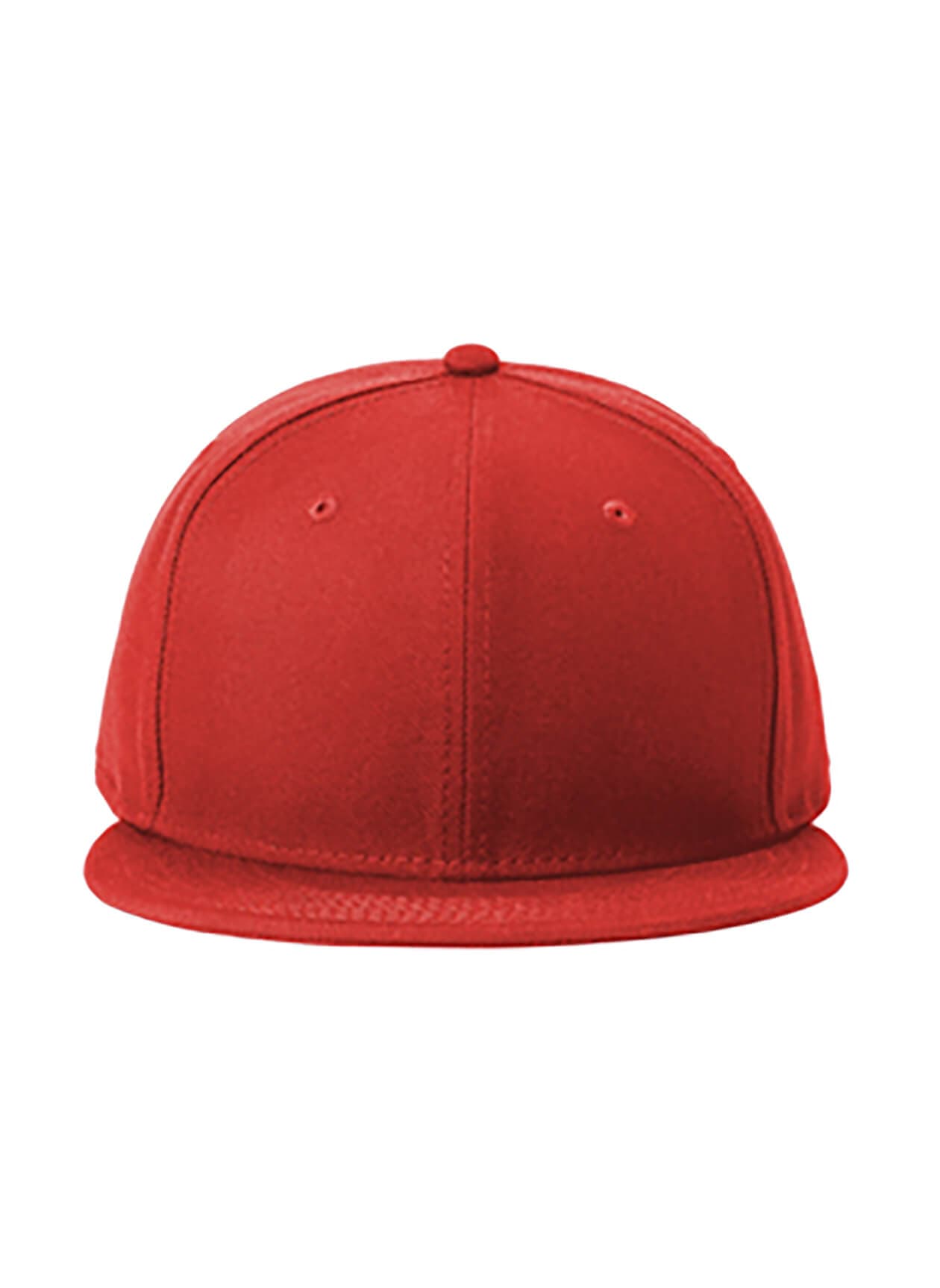 New Era Standard Fit Flat Bill Snapback Cap - Scarlet (SCL) MISC
