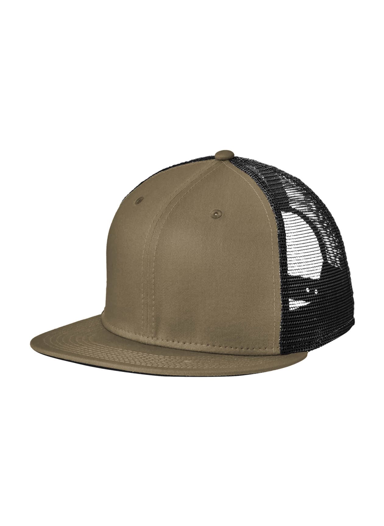 New Era Standard Fit Snapback Trucker Cap - Olive / Black (OLV) MISC