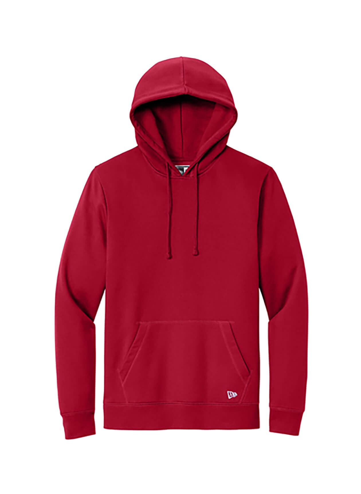 New Era Men's Comeback Fleece Pullover Hoodie - Crimson (CRIM) 3XL