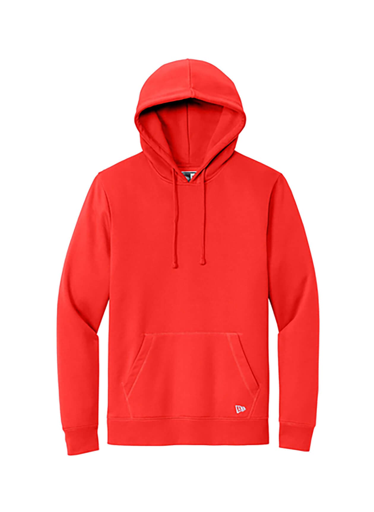 New Era Men's Comeback Fleece Pullover Hoodie - Orange 3XL