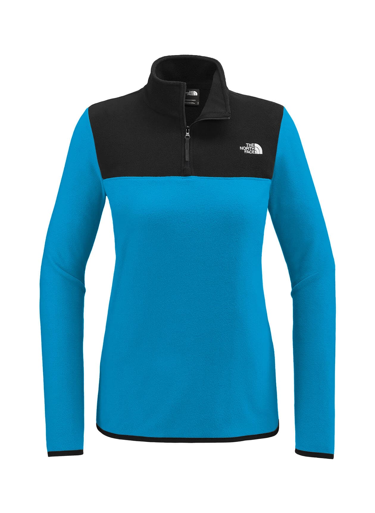 The North Face Women's Glacier 1/4-Zip Fleece - Cyan LG