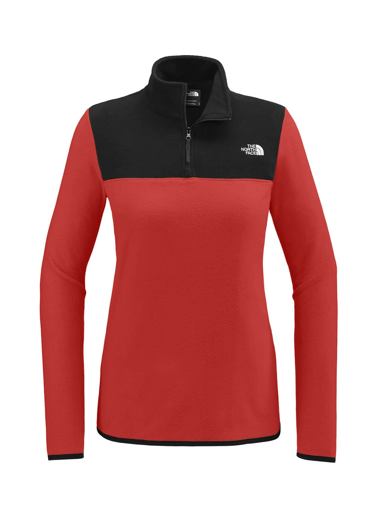 The North Face Women's Glacier 1/4-Zip Fleece - Red LG