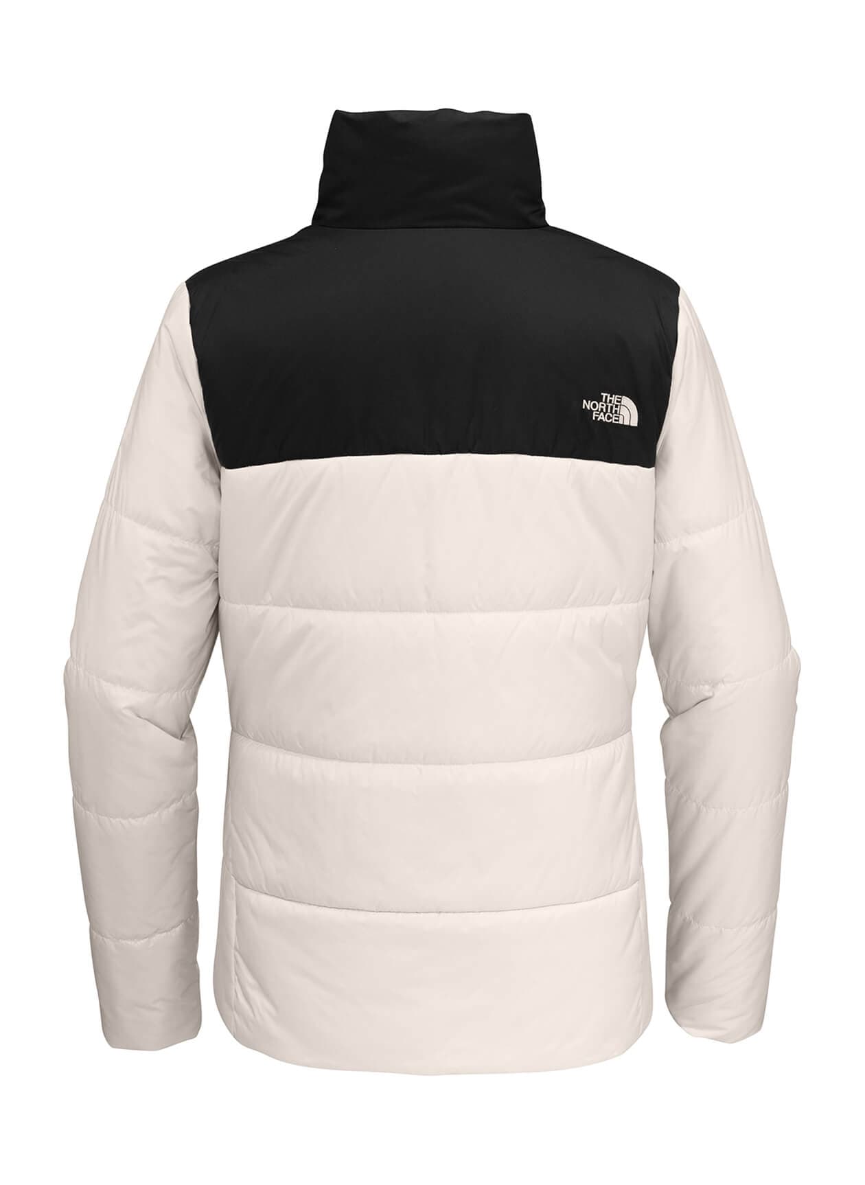 The North Face Women's Chest Logo Everyday Insulated Jacket - White LG