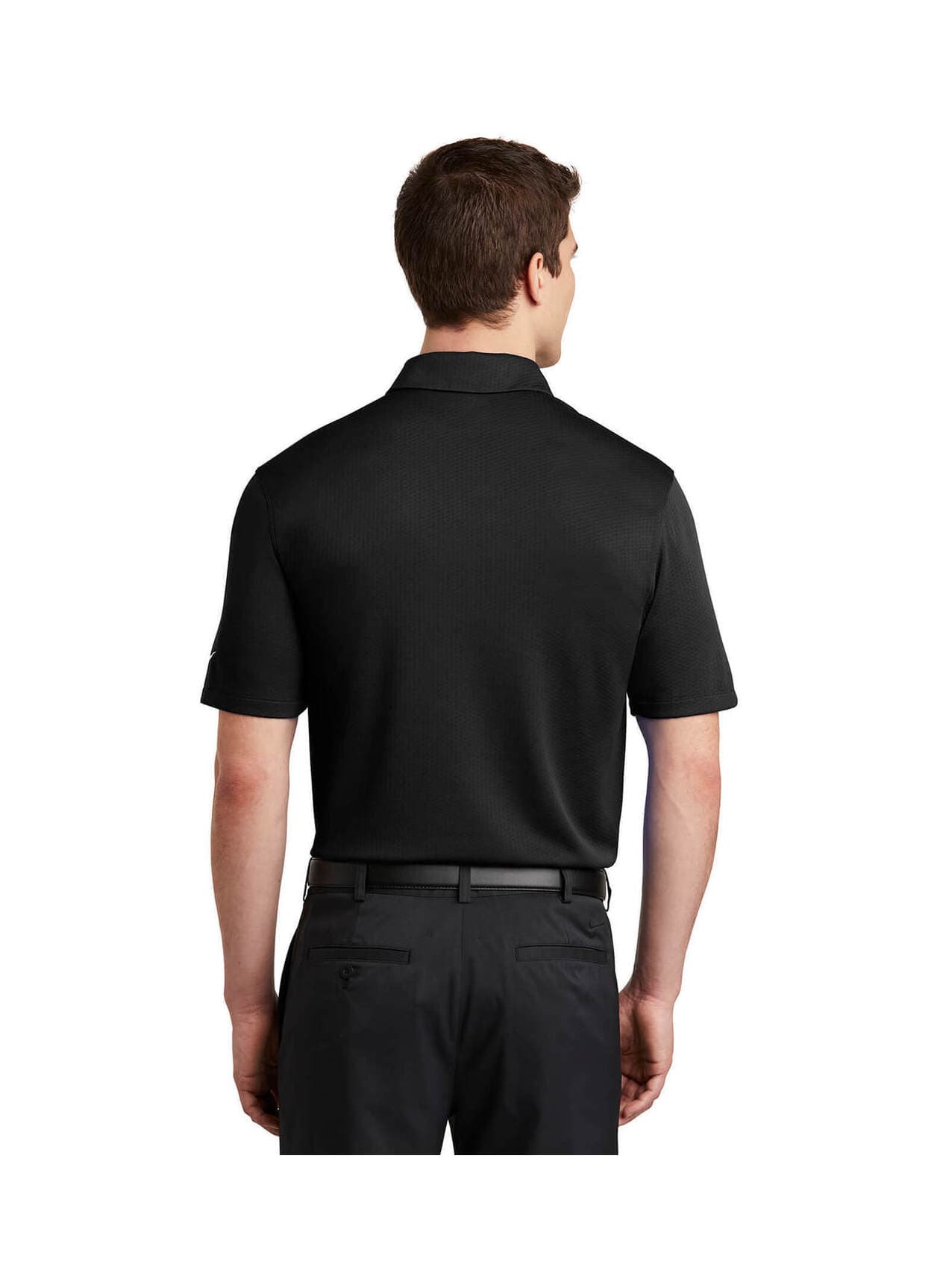 Nike Men's Dri-FIT Hex Textured Polo - Black 3XL