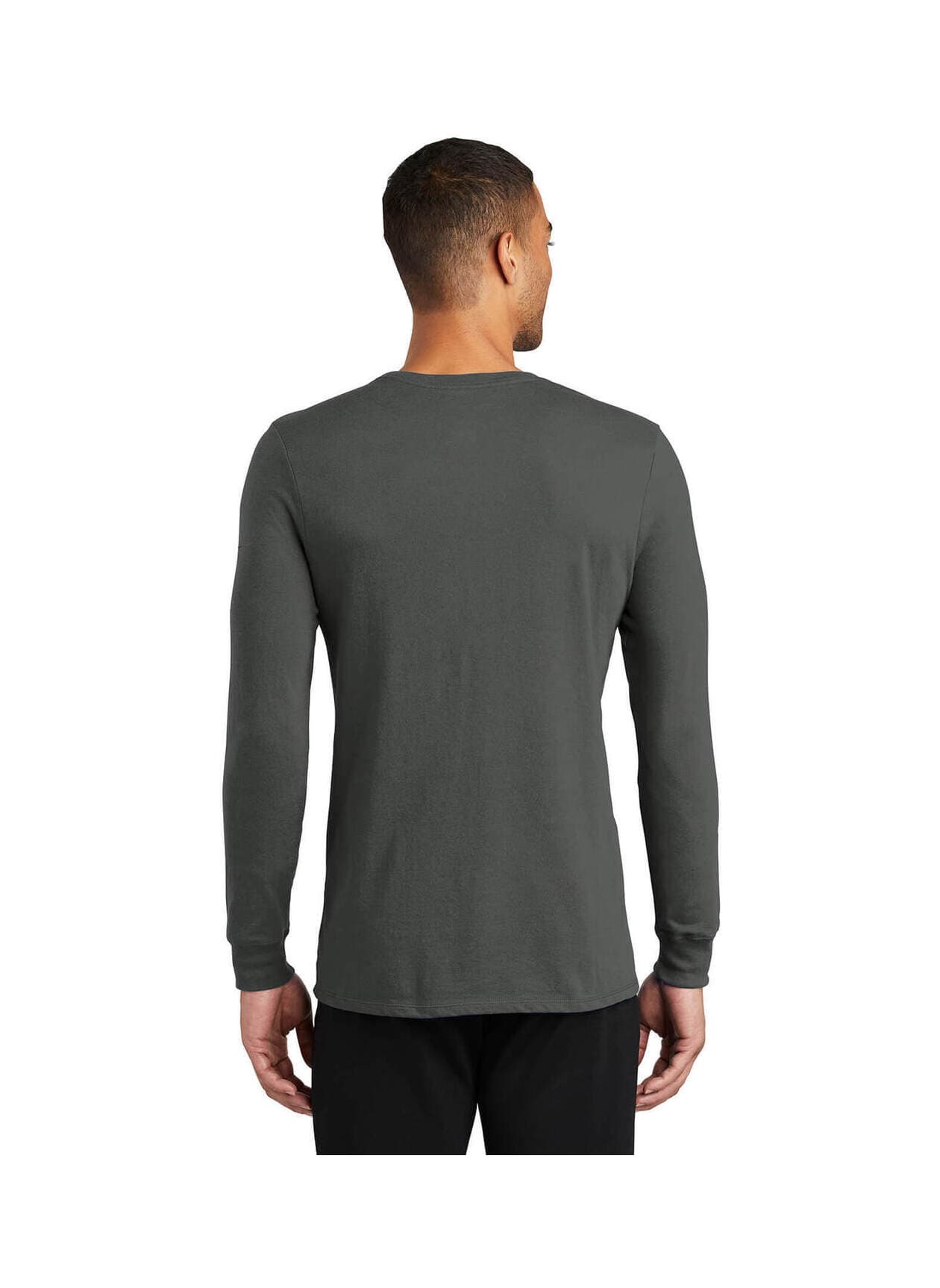 Nike Men's Dri-FIT Long-Sleeve T-Shirt - Dark Grey 3XL