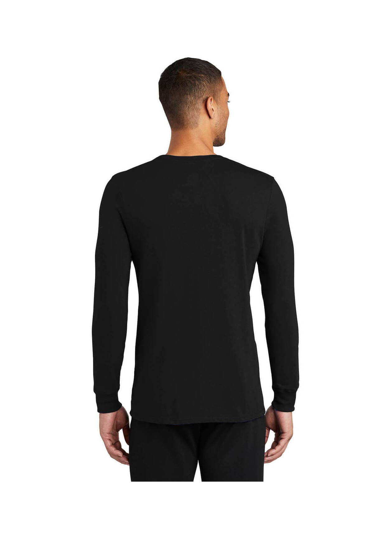 Nike Men's Dri-FIT Long-Sleeve T-Shirt - Black 3XL