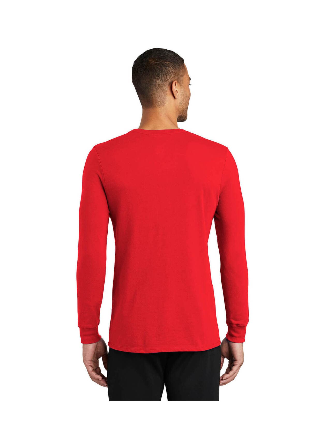 Nike Men's Dri-FIT Long-Sleeve T-Shirt - Red 3XL